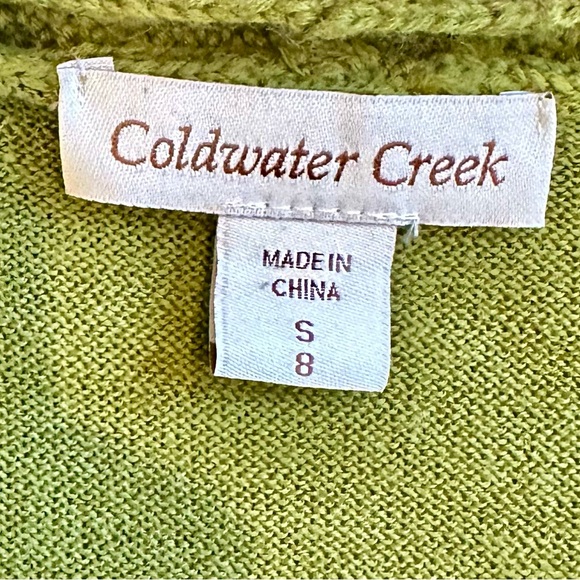 Coldwater Creek Green Knit Sweater - Picture 5 of 6